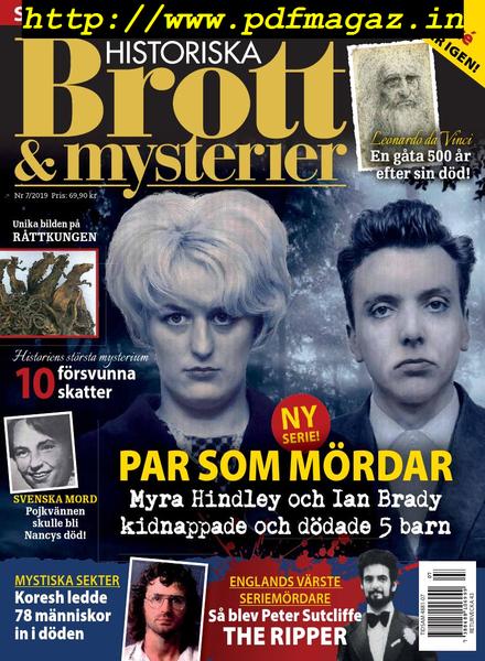 Historiska Brott & Mysterier – september 2019