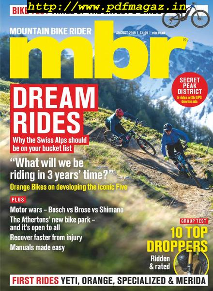 Mountain Bike Rider – August 2019