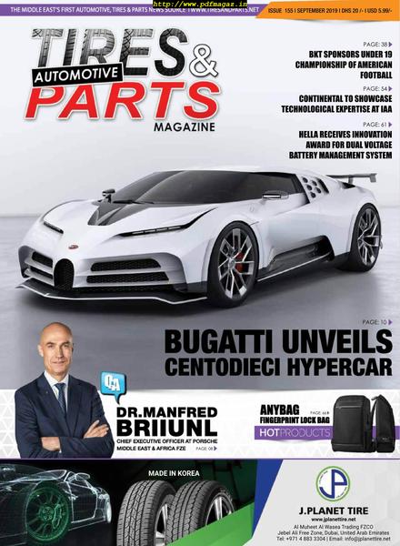 Tires & Parts – September 2019