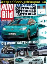 Auto Bild Germany – 12. September 2019