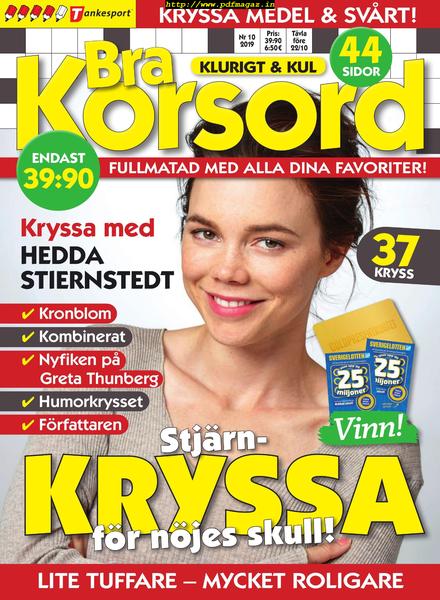 Bra Korsord – 10 september 2019
