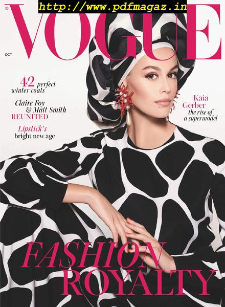 British Vogue – October 2019