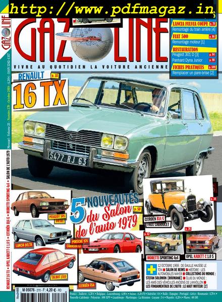 Gazoline – octobre 2019