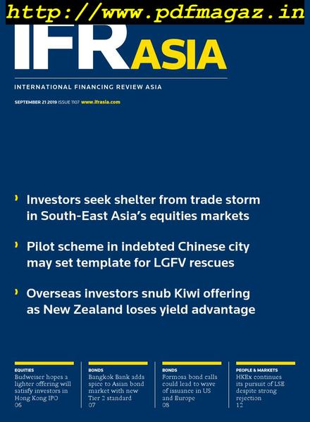 IFR Asia – September 21, 2019
