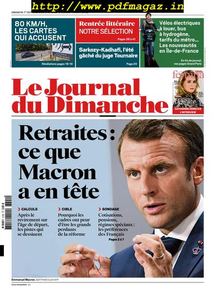Le Journal du Dimanche – 01 septembre 2019