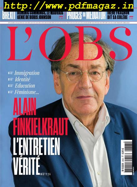 L’Obs – 19 septembre 2019
