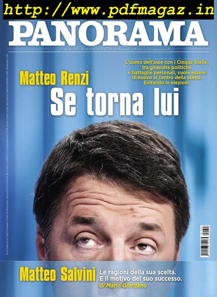 Panorama Italia – 21 luglio 2019