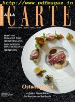 A la Carte – Oktober 2019