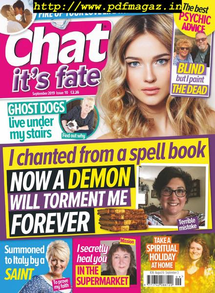 Chat It’s Fate – September 2019