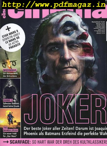 Cinema Germany – Oktober 2019