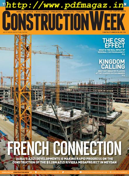 Construction Week Middle East – August 31, 2019