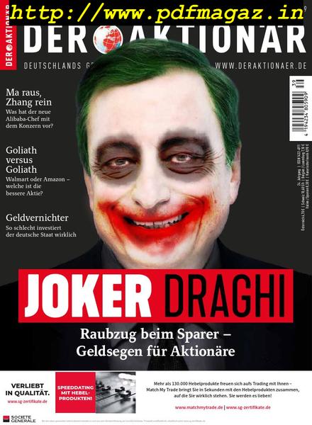 Der Aktionar – 19 September 2019
