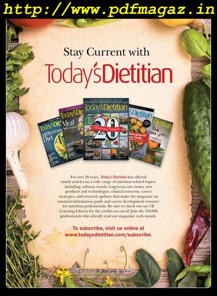 Today’s Dietitian – September 2019