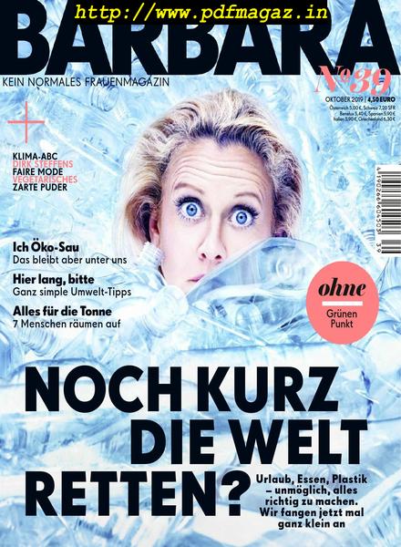Barbara – Oktober 2019