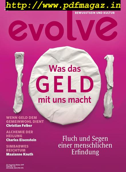Evolve Germany – August-Oktober 2019