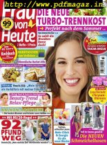 Frau von Heute – 06 September 2019