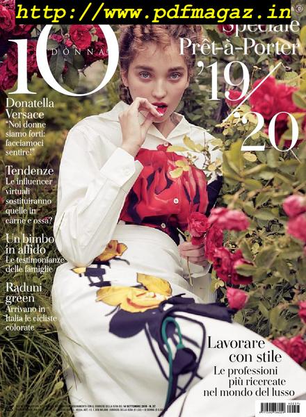 Io Donna del Corriere della Sera – 14 settembre 2019