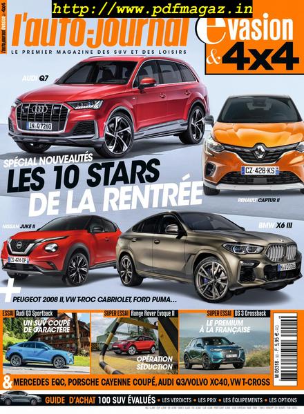 L’Auto-Journal 4×4 – octobre 2019
