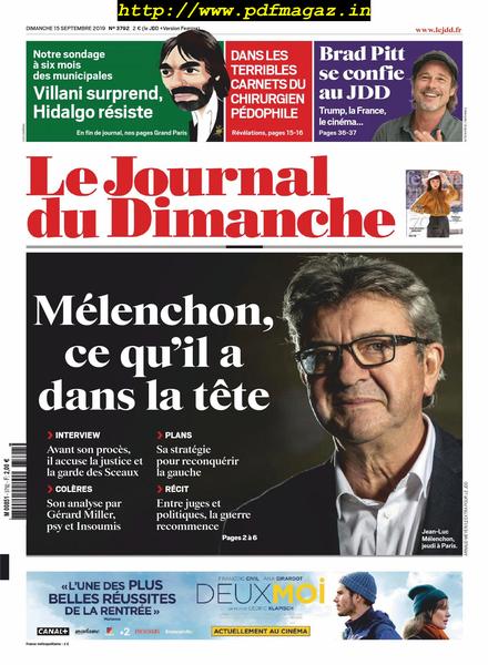 Le Journal du Dimanche – 15 septembre 2019