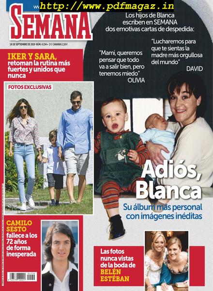 Semana Espana – 18 septiembre 2019