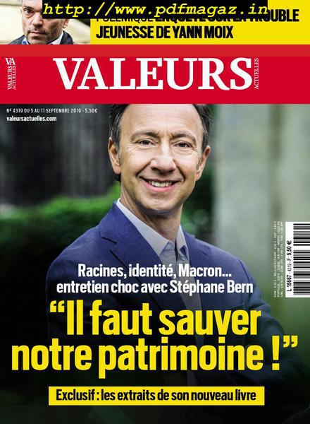 Valeurs Actuelles – 05 septembre 2019