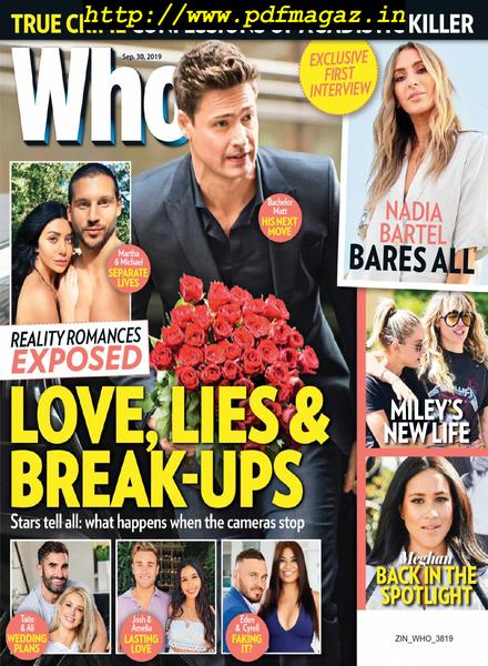 Who – October 12, 2019