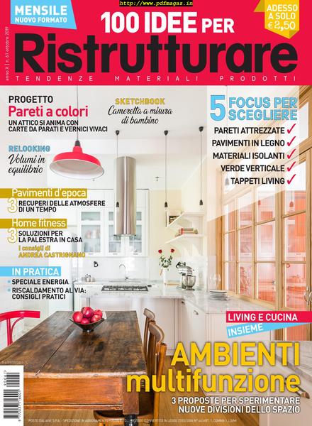 100 Idee per Ristrutturare – ottobre 2019