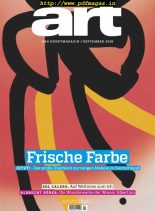 Art Magazin – September 2019