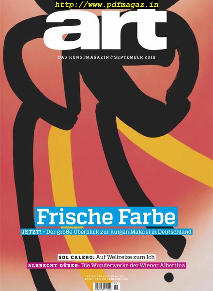 Art Magazin – September 2019