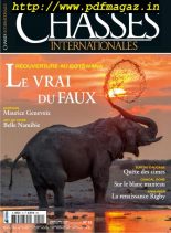 Chasses Internationales – septembre 2019