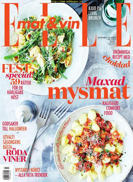 ELLE Mat & Vin – 10 september 2019