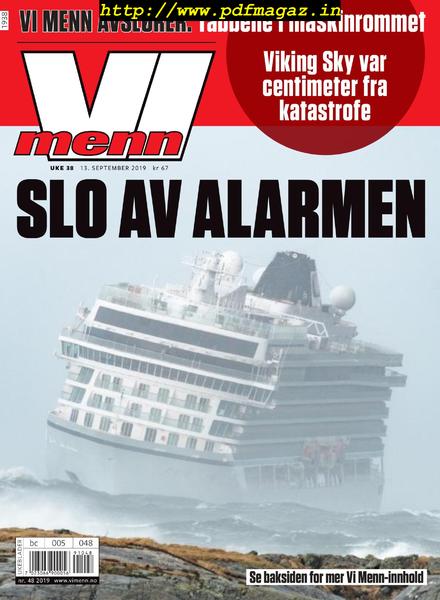 Vi Menn – 13 september 2019