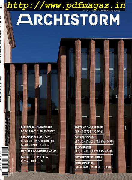 Archistorm – septembre 2019