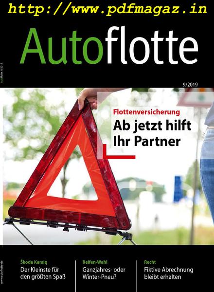 Autoflotte – August 2019