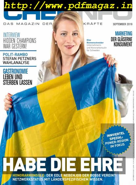 Chefinfo – September 2019