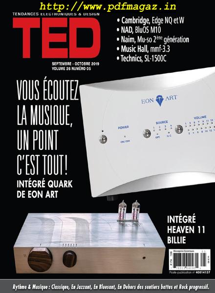 Magazine TED par QA&V – septembre 2019