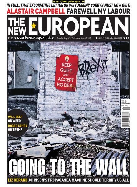 The New European – 01 August 2019