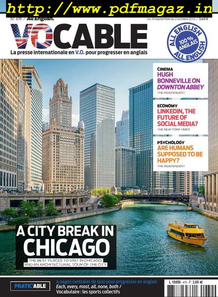 Vocable All English – 19 September 2019