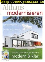 Althaus Modernisieren – September 2019