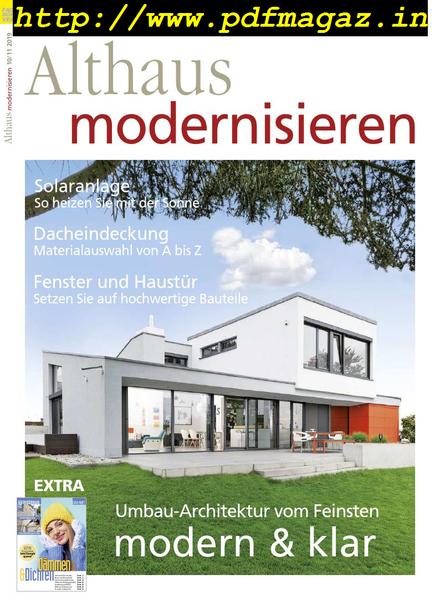 Althaus Modernisieren – September 2019