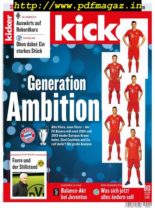 Kicker – 30 September 2019