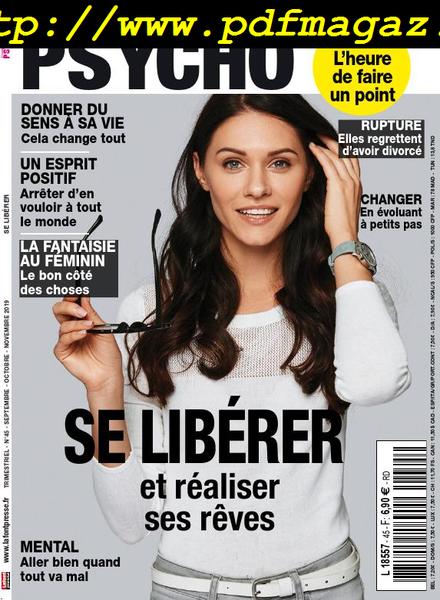 L’Essentiel De La Psycho – septembre 2019