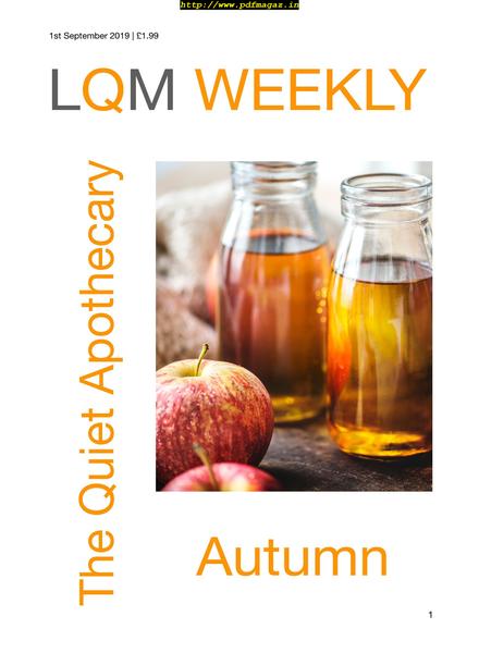 LQM Weekly – 14 September 2019