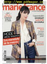 Marie France – septembre 2019