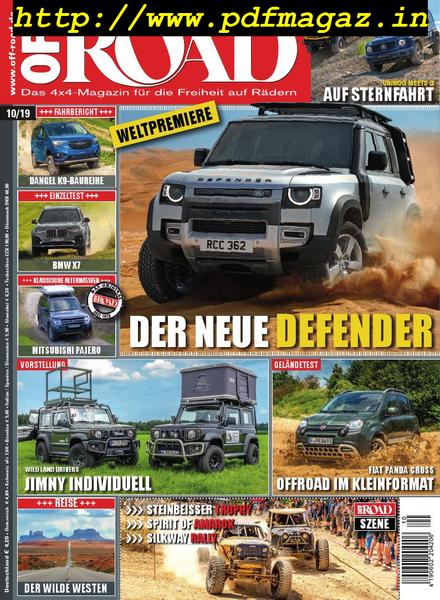 OFF ROAD – September 2019