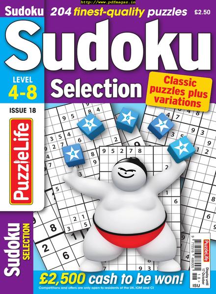 Sudoku Selection – September 2019