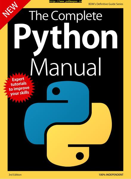 The Complete Python Manual – September 2019
