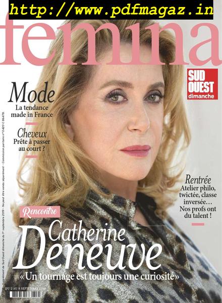 Version Femina – 2 Septembre 2019