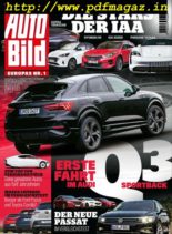 Auto Bild Germany – 05 September 2019