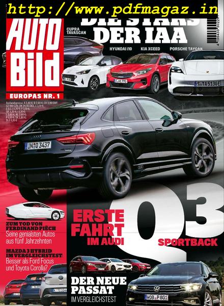 Auto Bild Germany – 05 September 2019